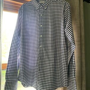 Men's Blue Checkered Shirt